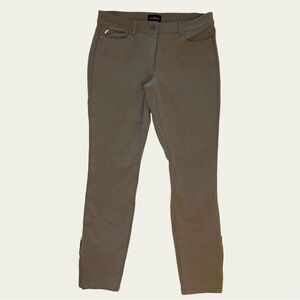 White House/Black Market Women's Skinny Stretch Pants‎ in Tan Zipper Size 4